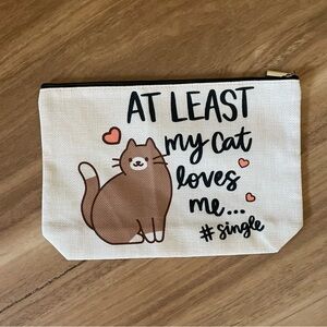 Cat Lover's Makeup Bag